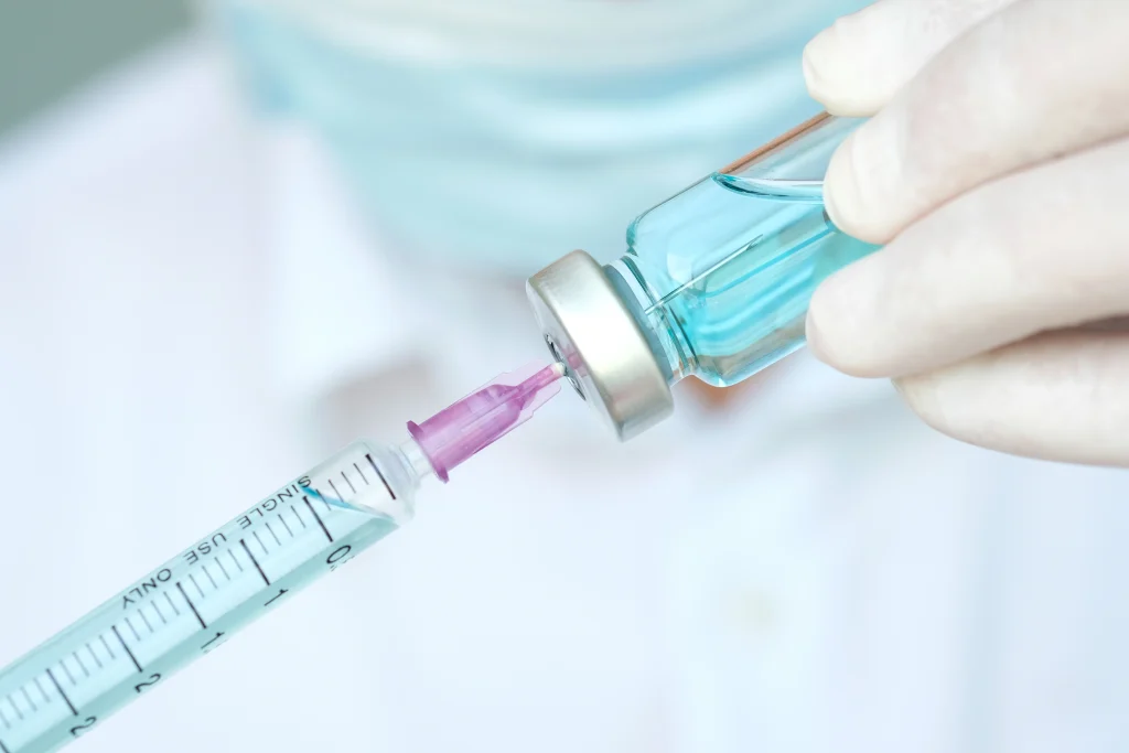 Collagen-stimulating injectable treatment preparation at Southern Grace Aesthetics